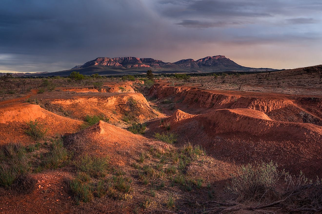 Wilpena Pound in the Flinders Ranges, South Australia. Image credit: Kwest/Shutterstock.com