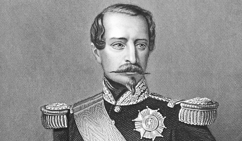 Napoleon III in military uniform. He would be the last monarch to rule the people of France.