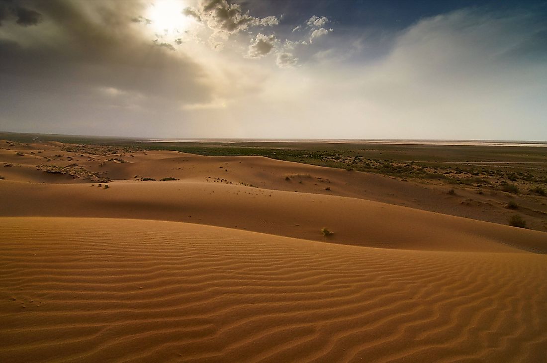 The Maranjab Desert. 