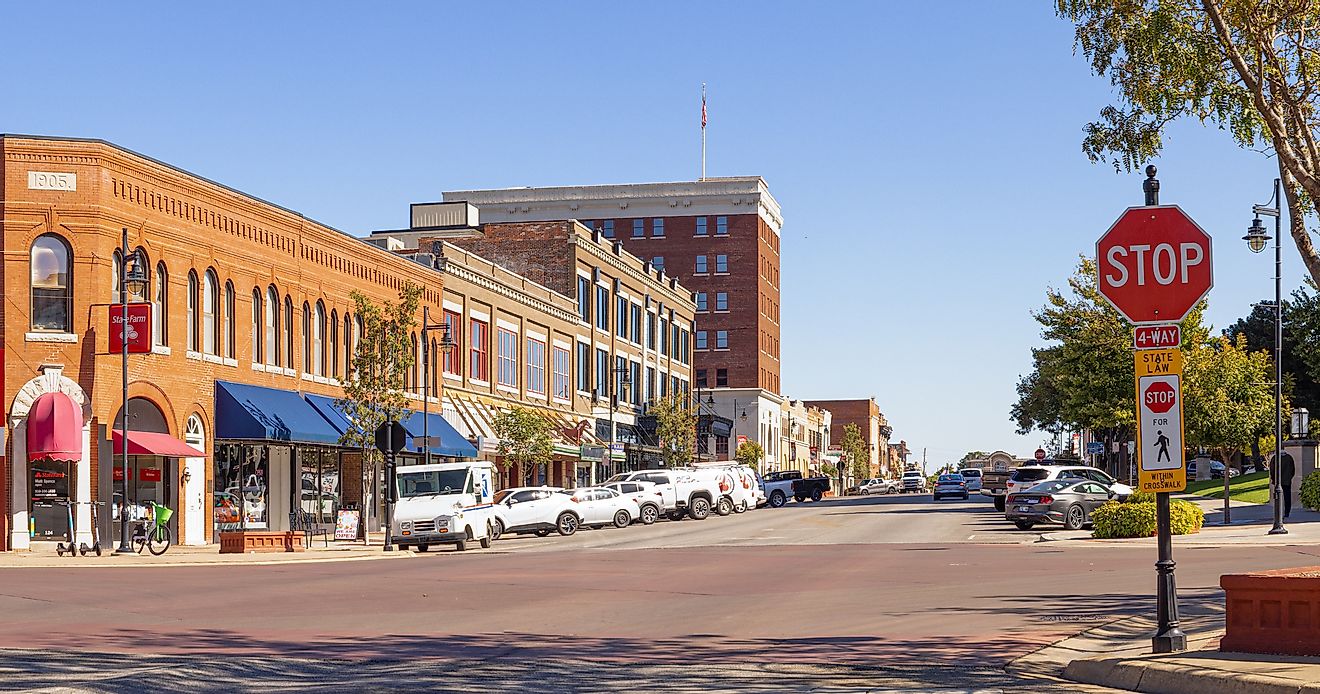 street view of oklahoma town