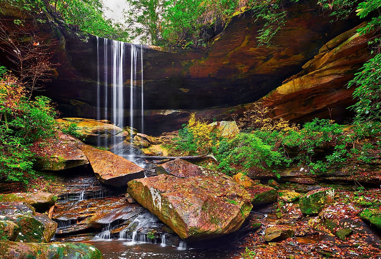 Van Hook Falls, Daniel Boone National Forest, London, KY.