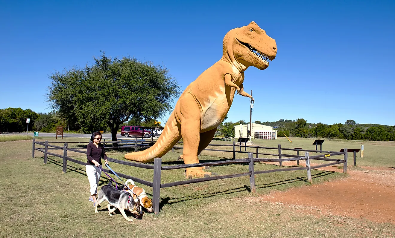 Dinosaur Valley State Park in Glen Rose, Texas. Image credit: W. Scott McGill / Shutterstock.com.