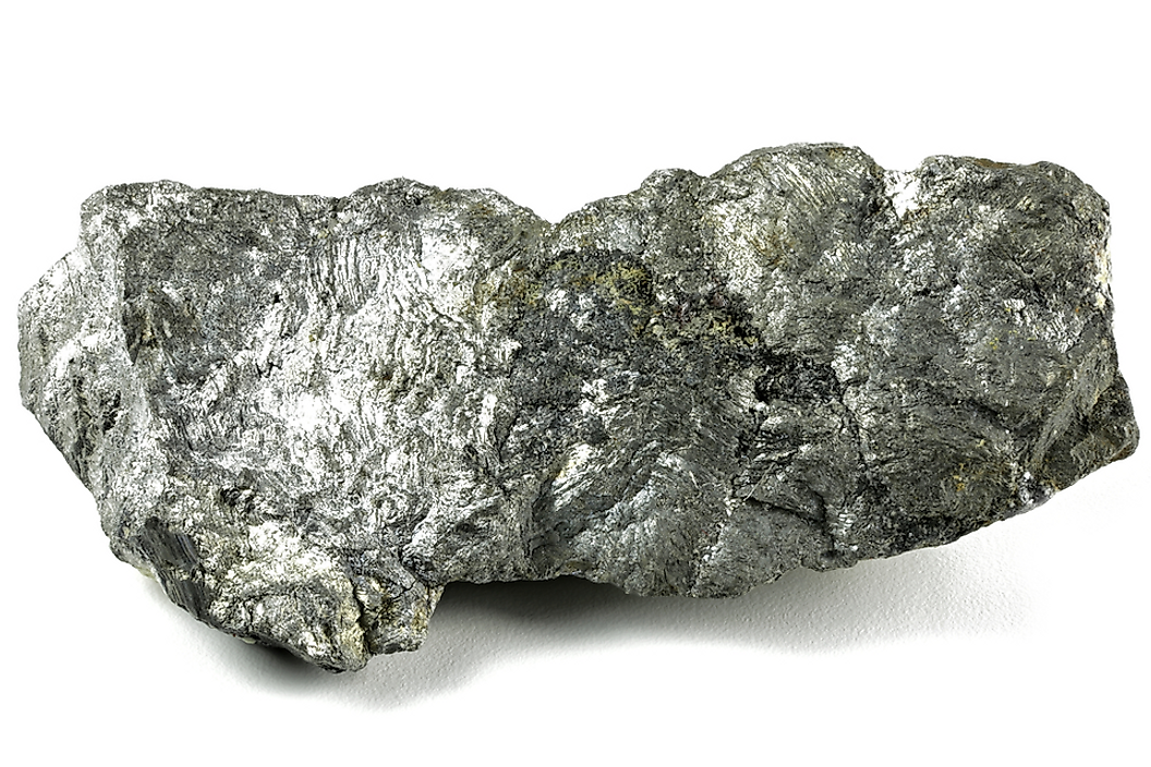 Native antimony from Mexico.