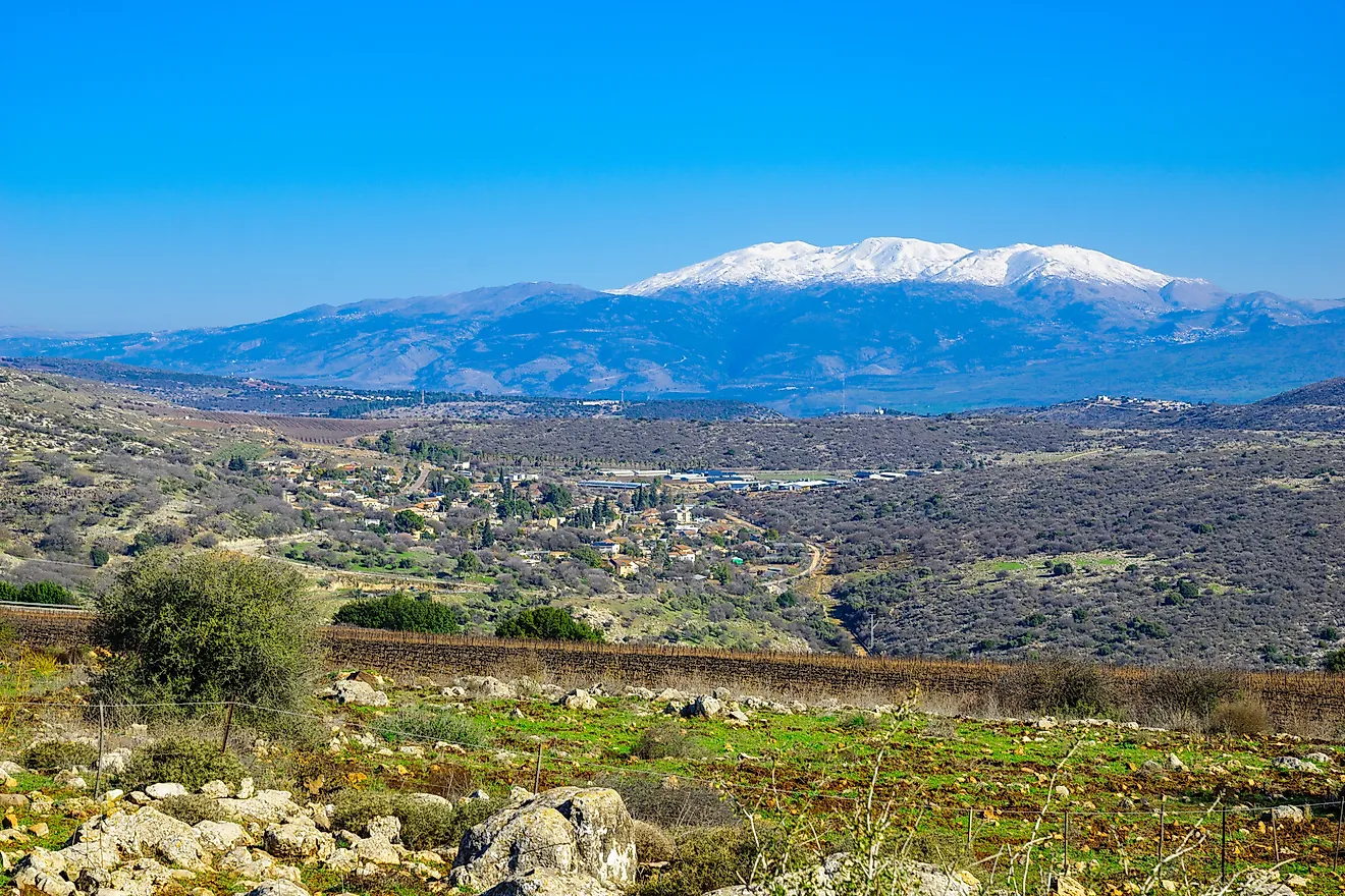 The peak of Mount Hermon is the tallest that can be found in Syria.