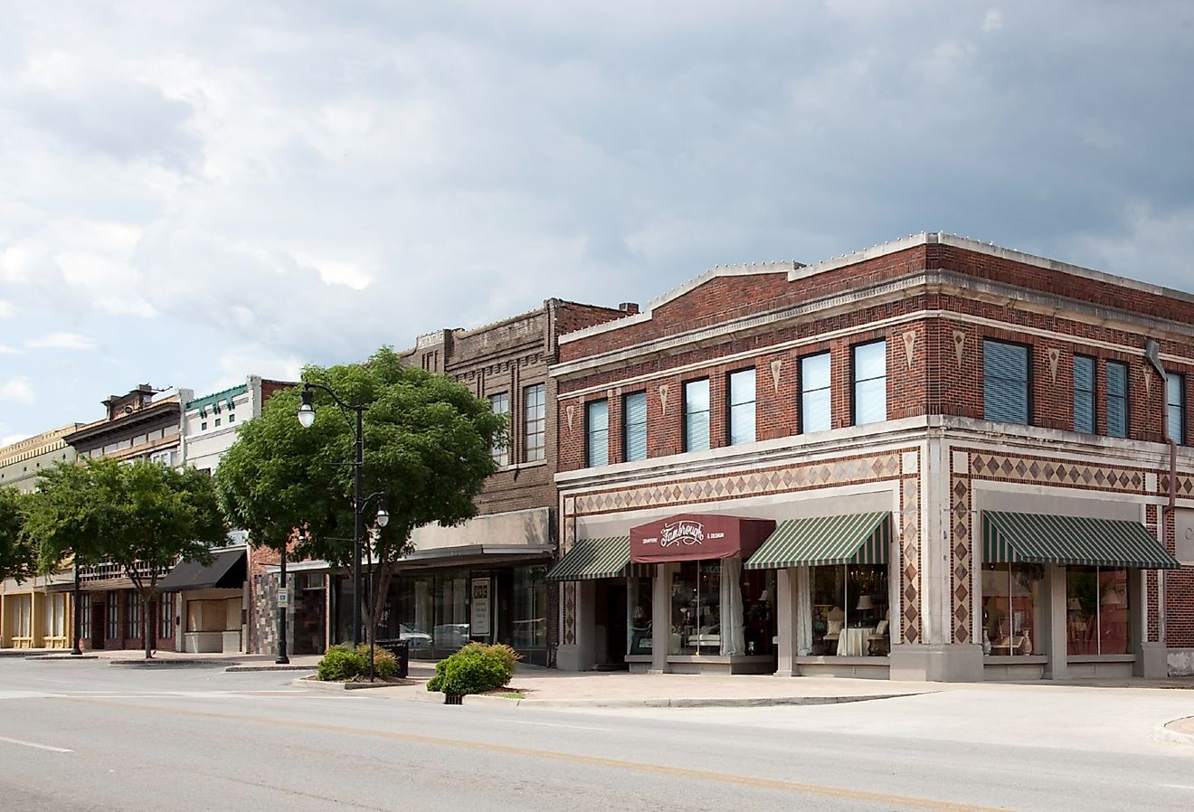 Historic downtown Gadsden, Alabama.