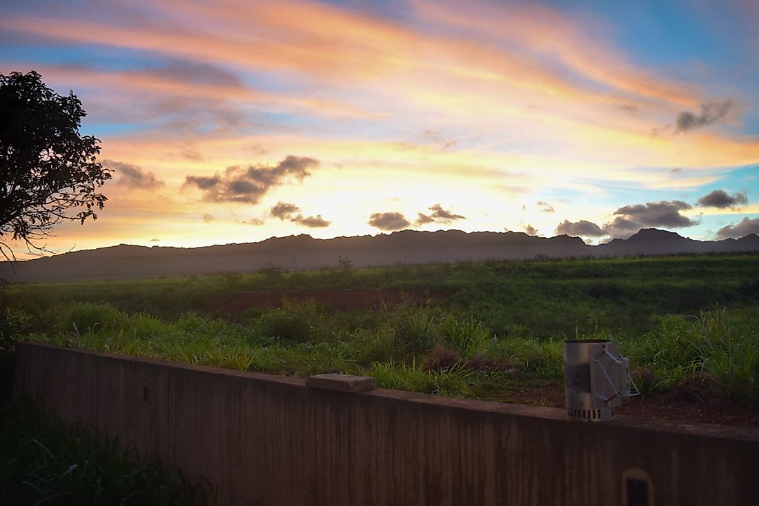 Honouliuli is situated near the town of Waipahu on the island of O'ahu. 