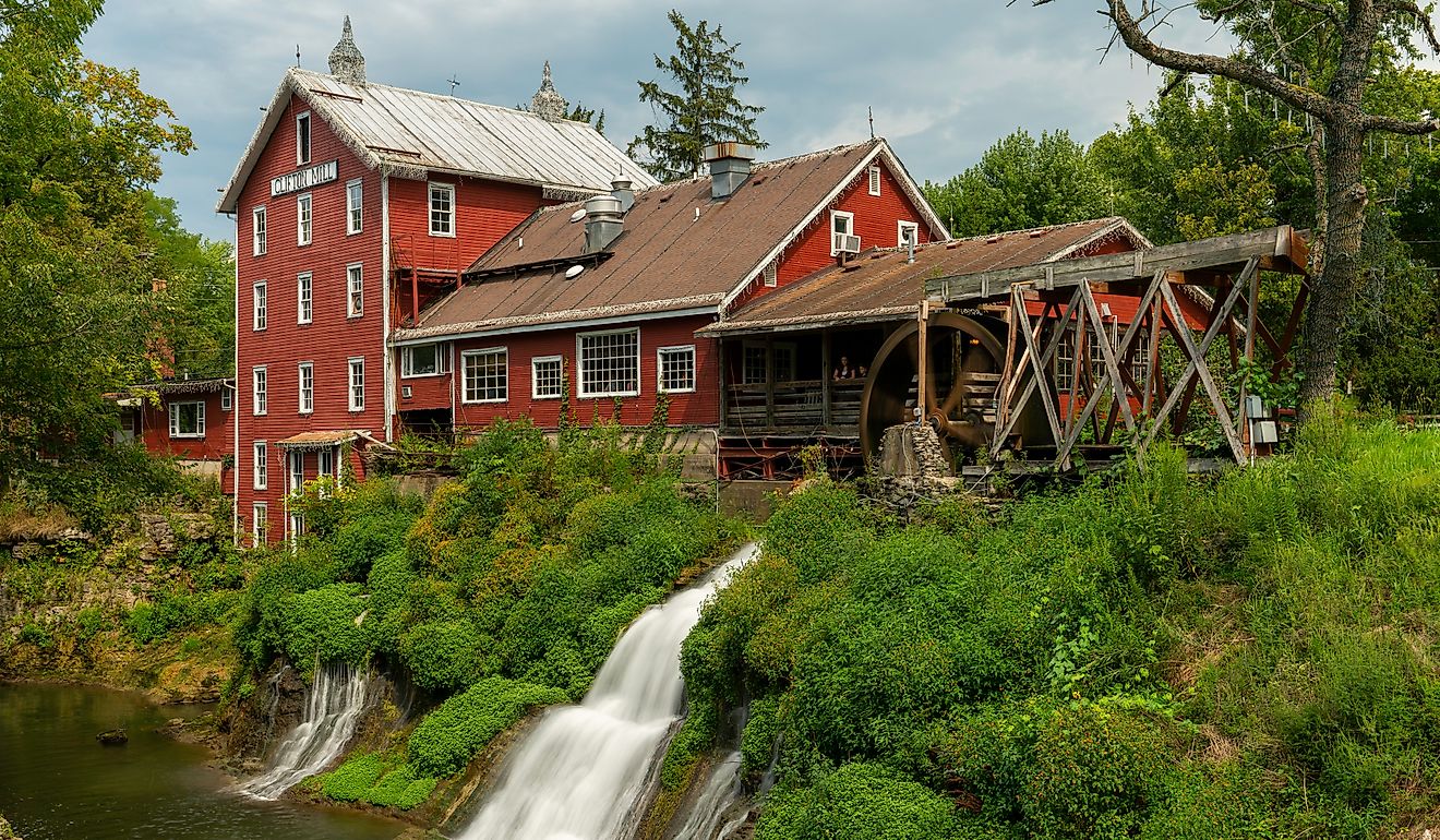 Clifton Ohio United States. Clifton Historic Mill in Clifton Ohio. Editorial credit: arthurgphotography / Shutterstock.com