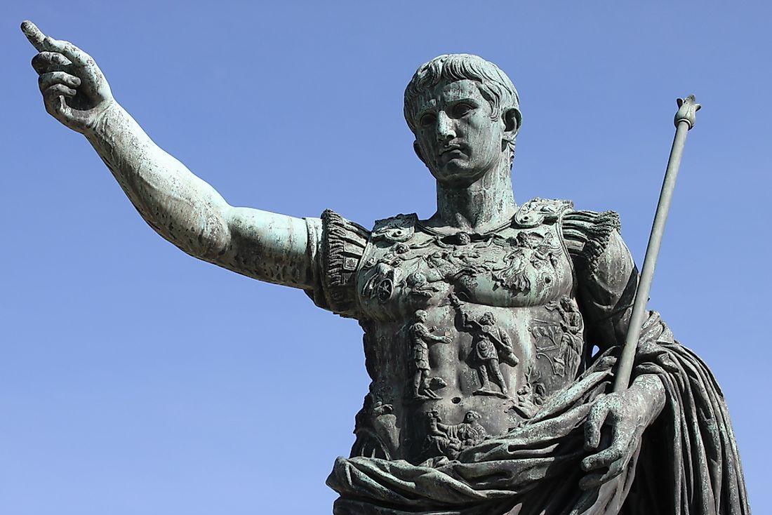 Augustus is said to have ruled the Roman Empire with an autocratic style. 