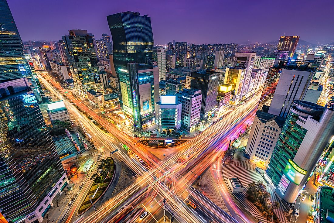 Seoul, South Korea is said to be a megacity. 