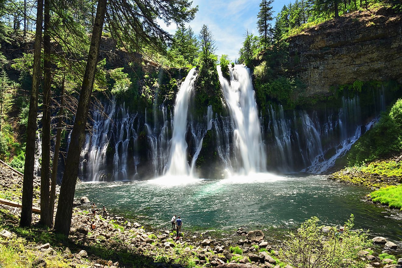 Burney Falls. Editorial credit: Sveta Imnadze / Shutterstock.com