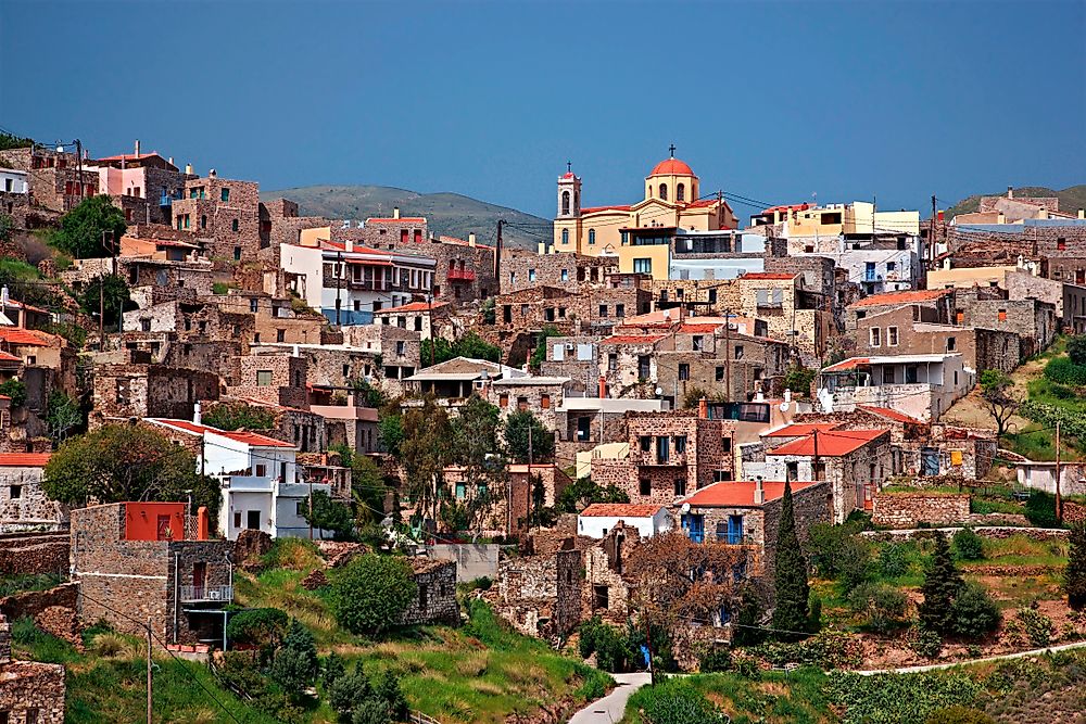 Volissos, Chios, on the northeast part of the island.