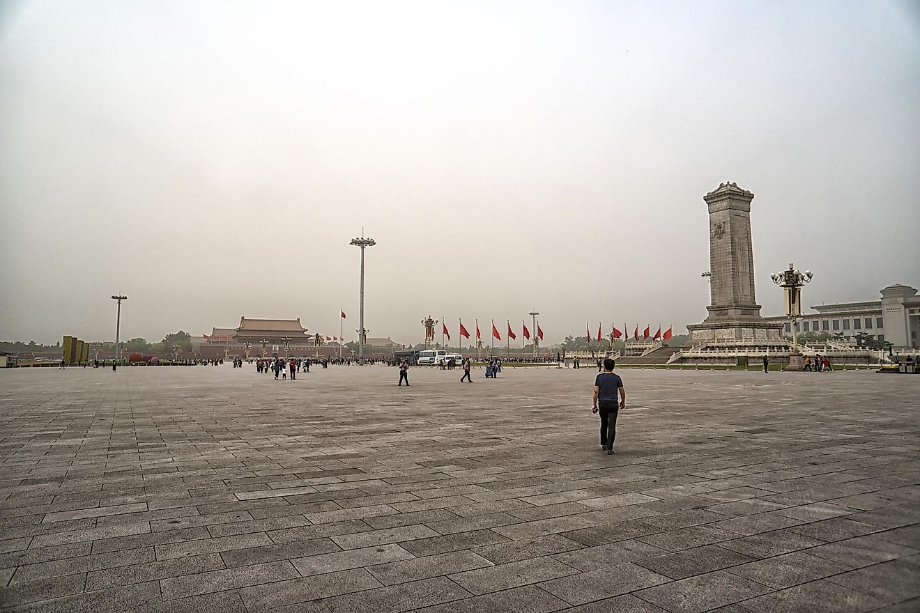 Tiananmen Square. Beijing, China. May 04, 2017 Image credit: Ablakat / Shutterstock.com