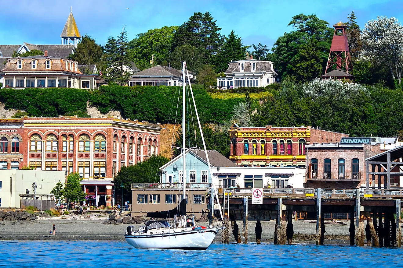 The historical city of Port Townsend, Washington.