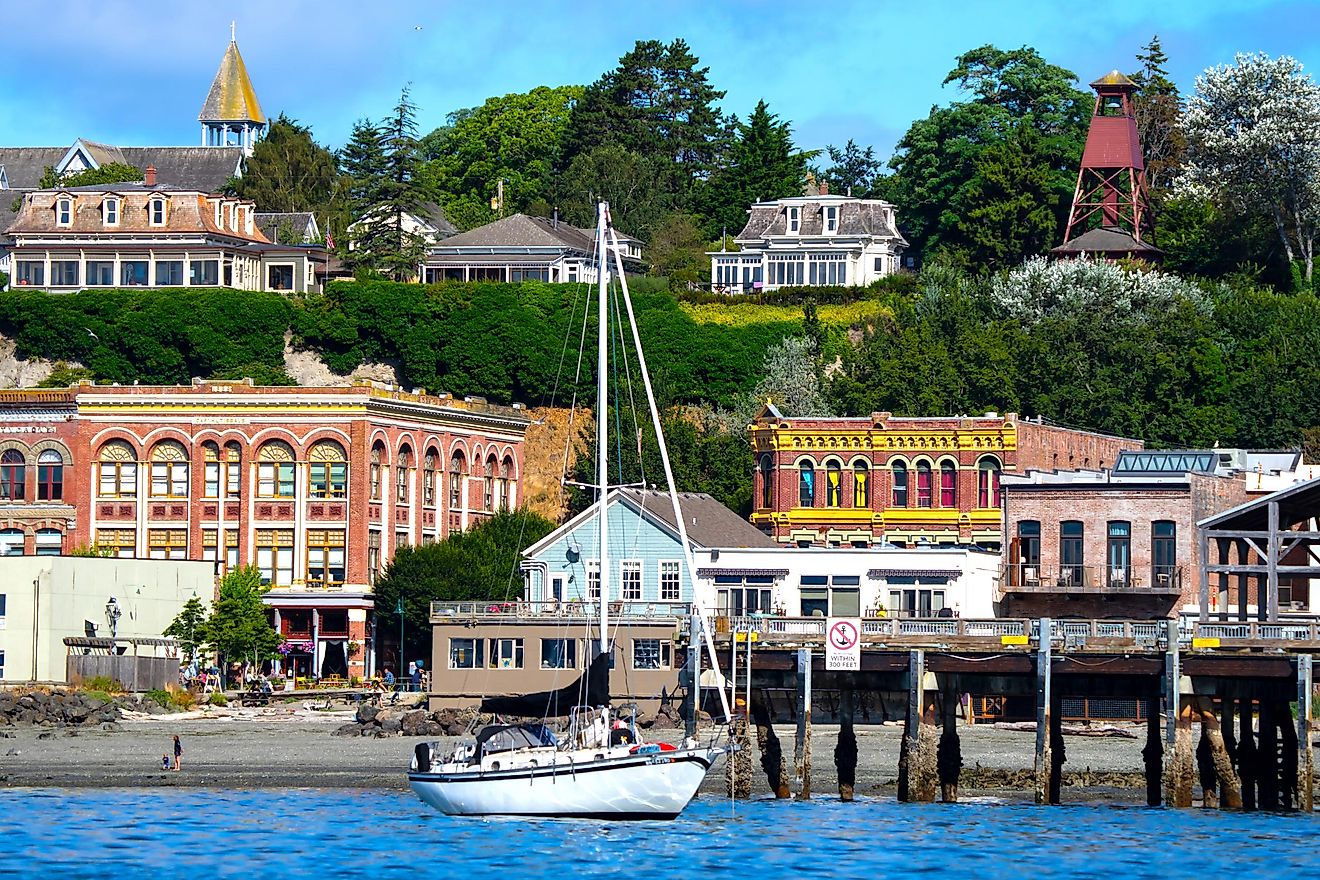 The historical city of Port Townsend, Washington.