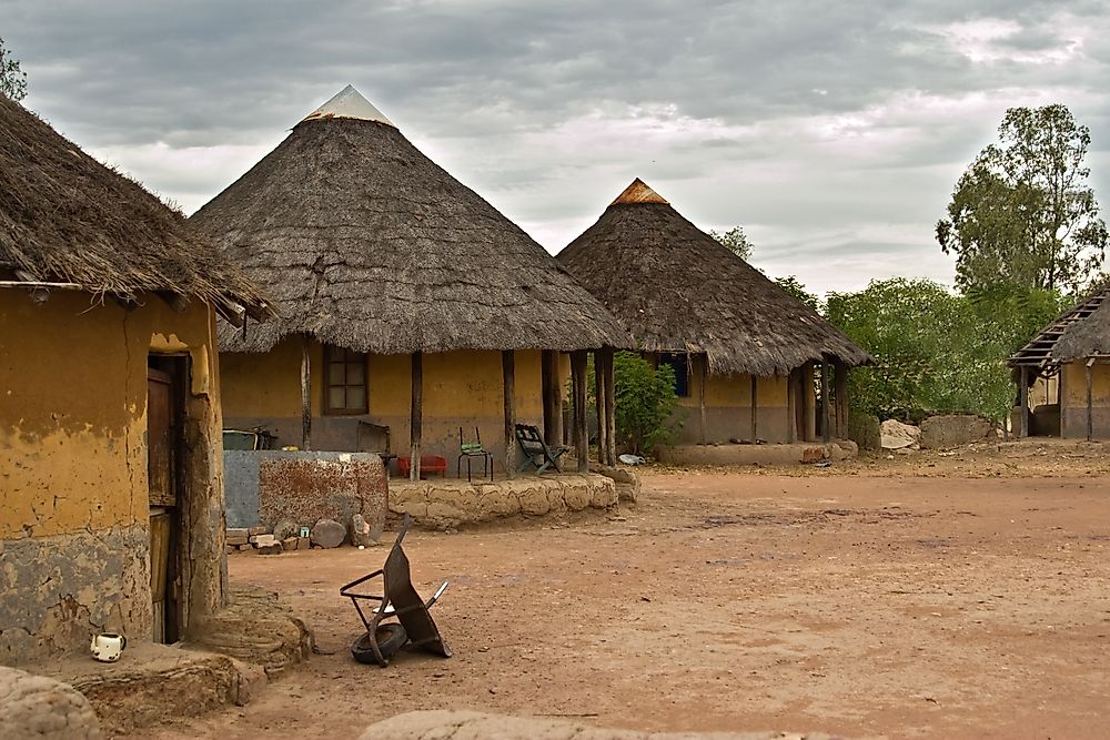 Migration of men to urban areas in search of work leave women as heads of households in rural areas.