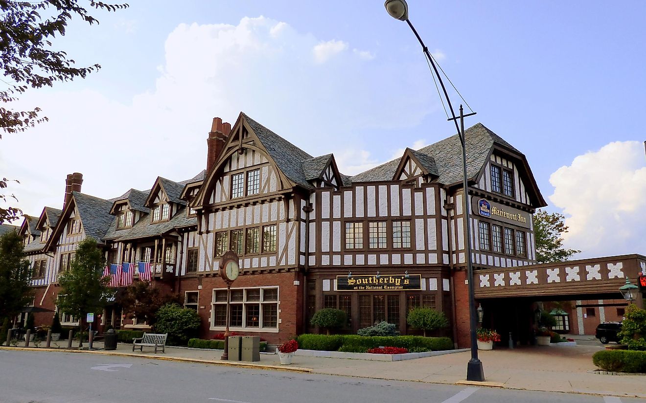 iconic Mariemont Inn in Ohio