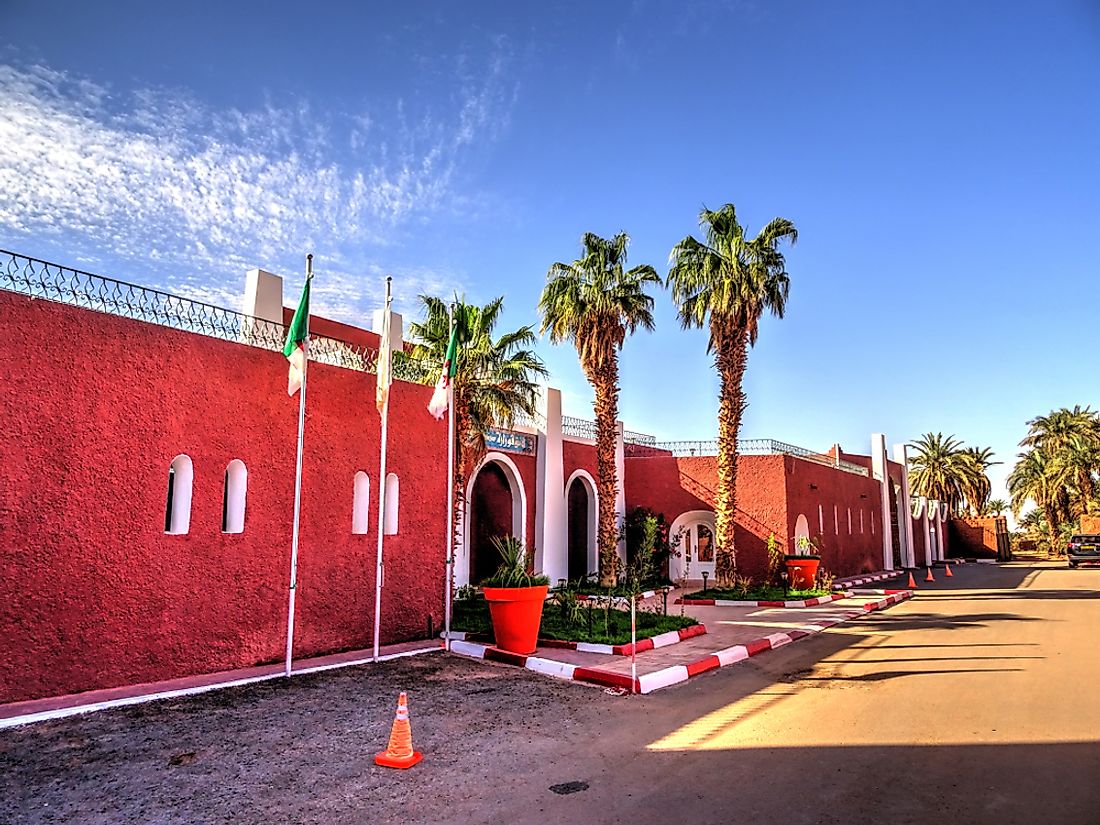 The city center of Timimoun, Algeria. Editorial credit: mehdi33300 / Shutterstock.com. 