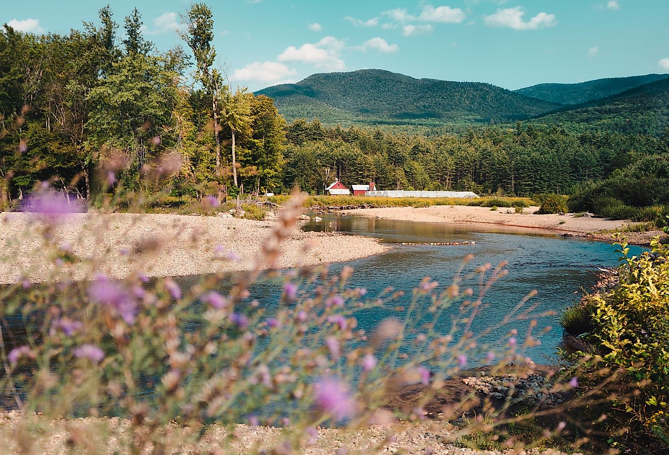 Mountains in Keene, New York. Image credit Chelsea Mealo via Shutterstock