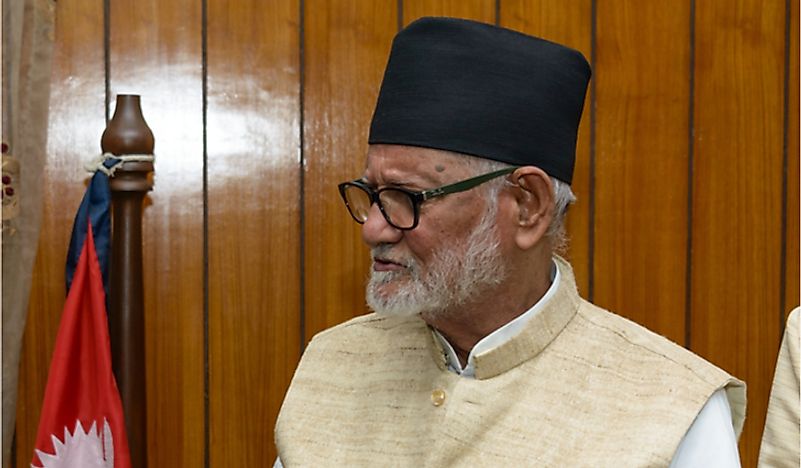 Sushil Koirala, former prime minister of Nepal. Editorial credit: Dutourdumonde Photography / Shutterstock.com. 
