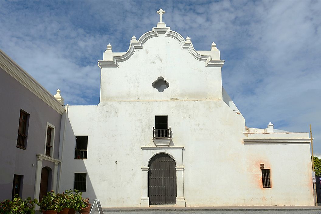 Built in 1532, San Jose Church in located in Old San Juan, Puerto Rico.