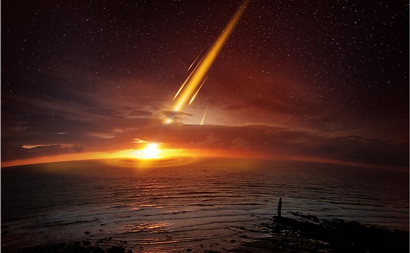 Several theories have been proposed to explain mass extinction events on Earth including the meteor strike theories.