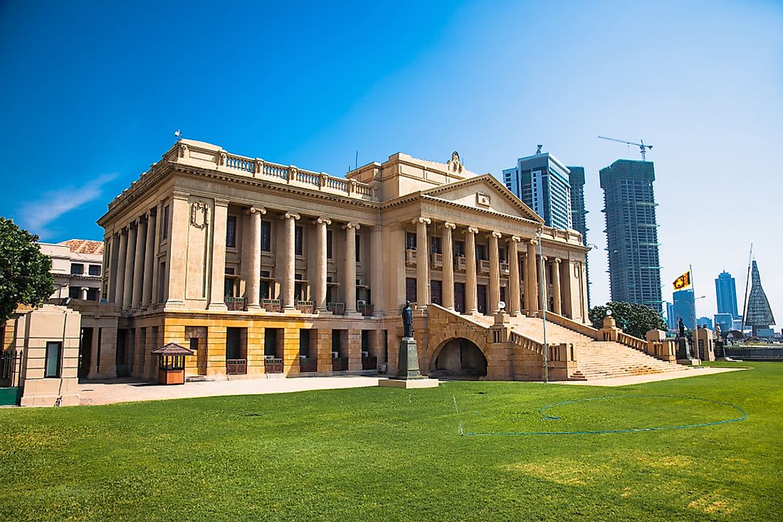 Building of Old Parliament, Colombo, Sri Lanka. Editorial credit: Aleksandar Todorovic / Shutterstock.com. 
