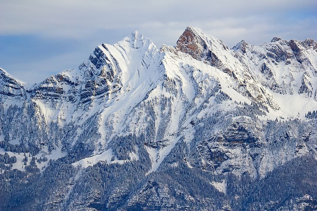 The Swiss Alps can be a hostile environment to humans traversing near them. Photo credit: shutterstock.com.