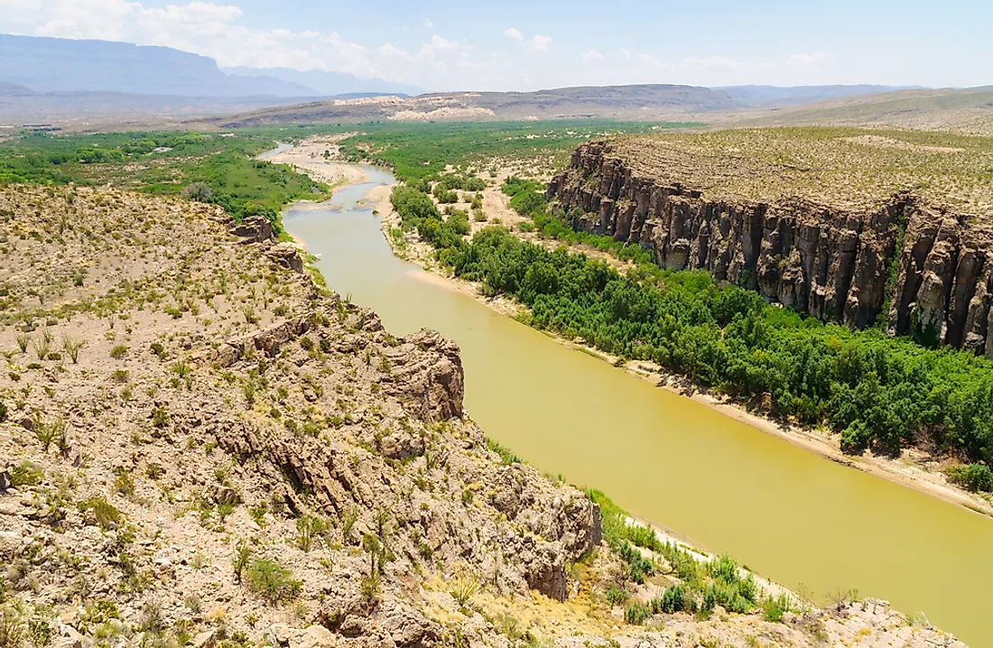 The Rio Grande in Mexico. 