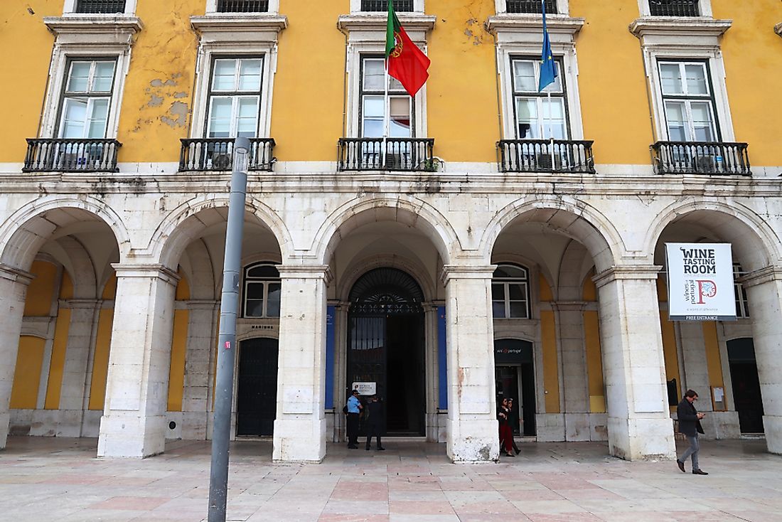 The office of the prime minister of Portugal. Editorial credit: Tupungato / Shutterstock.com.