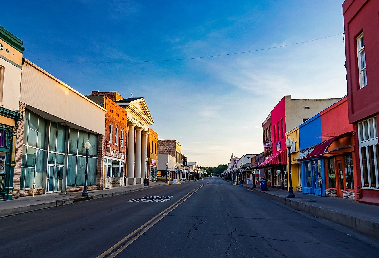 Historic downtown Silver City, New Mexico. Image credit Underawesternsky via Shutterstock.com