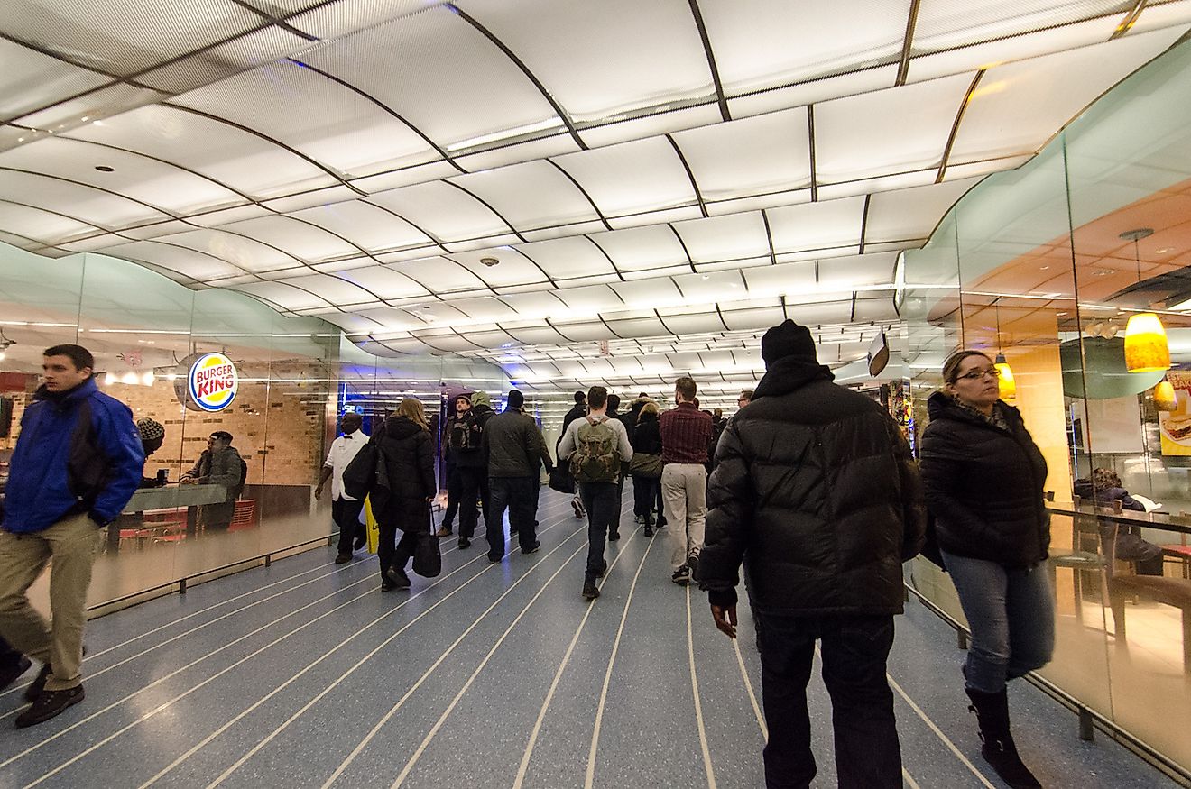 Chicago Pedway System. Image credit: John Greenfield/Flickr.com