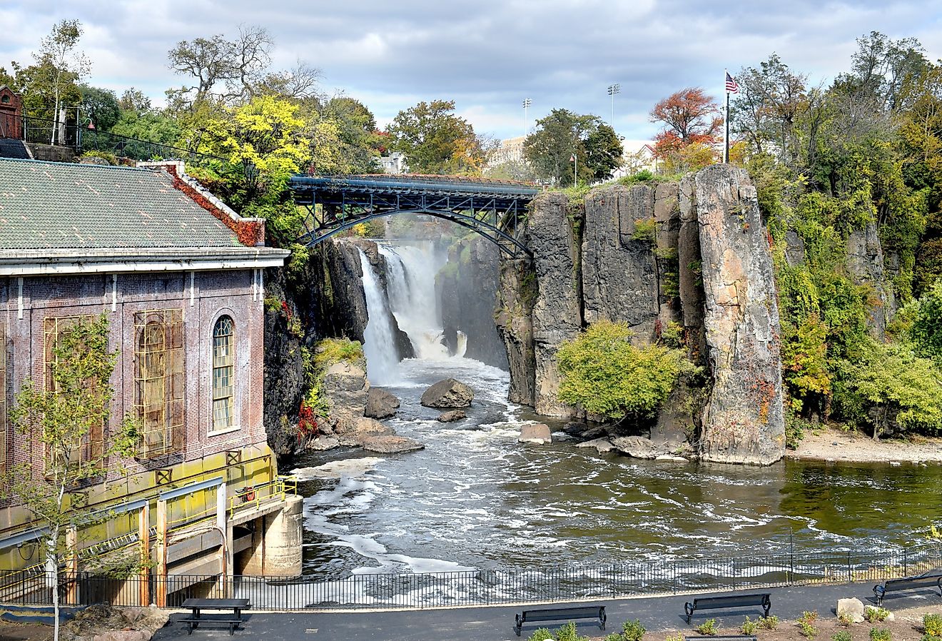 The Great Falls National Historical Park, city of Paterson, New Jersey.