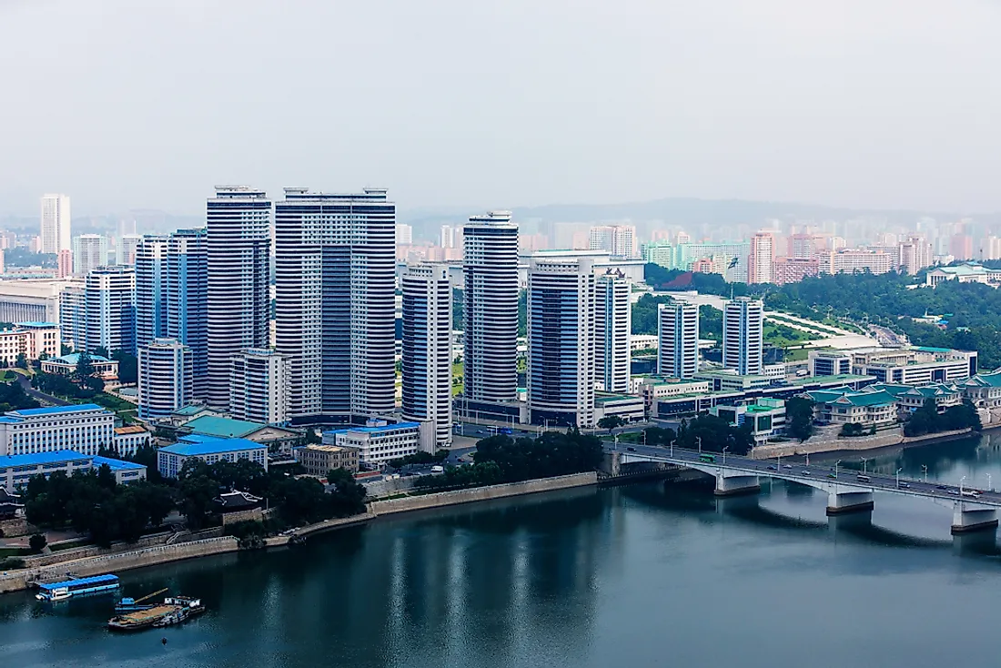 The president's official residence is found in Pyongyang, the capital of North Korea. 