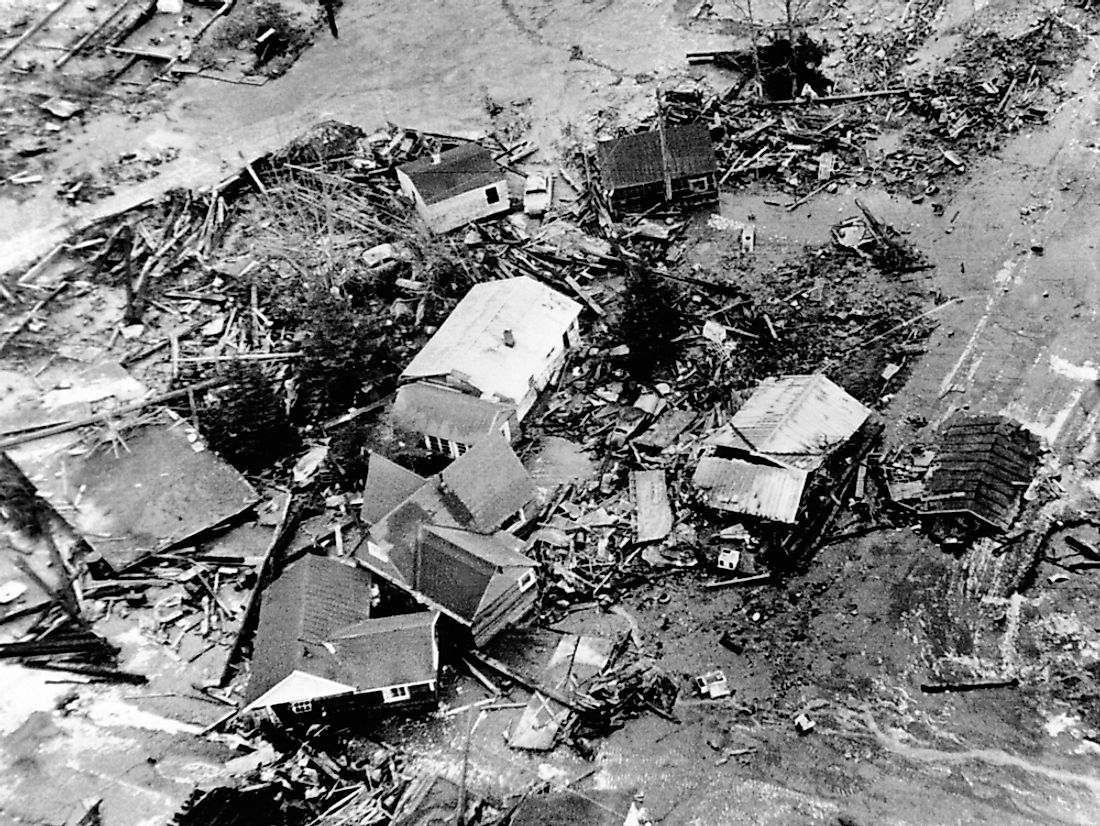 The 1964 earthquake in Alaska experienced some of the most powerful soil liquefaction in US history.