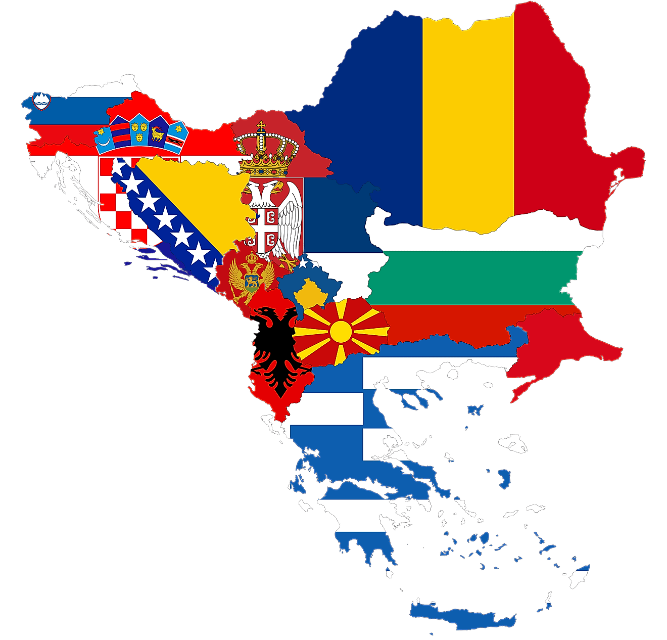 Balkans Map