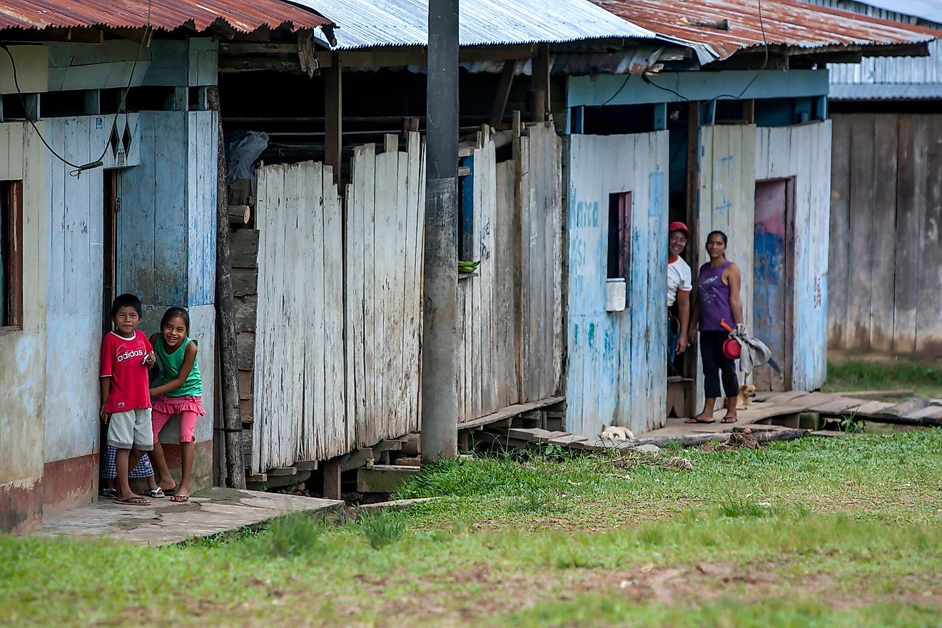 Rainforests are located around some of the poorest places on our planet. Image credit: Thomas Wyness / Shutterstock.com