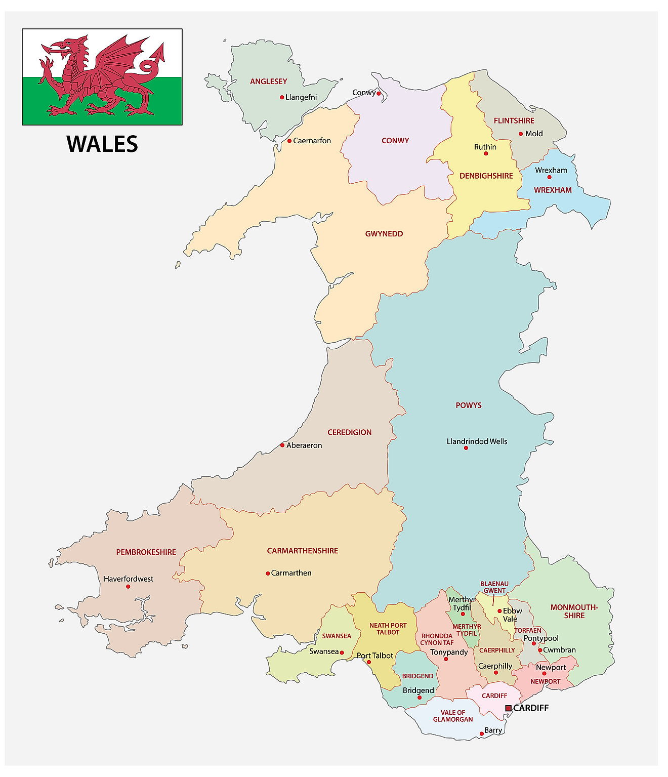 Wales Maps & Facts - World Atlas