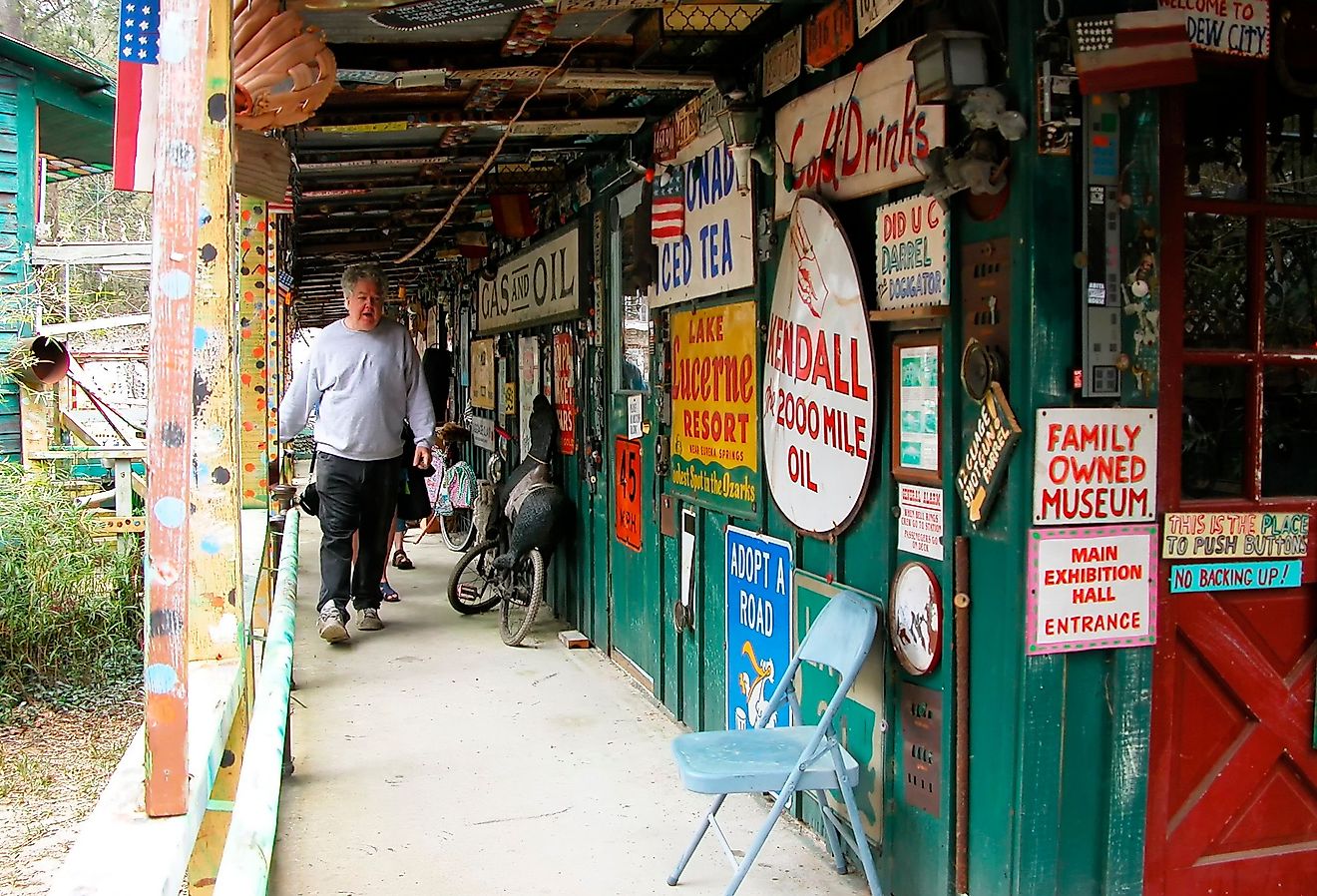 Abita Springs, UCM Museum, Abita Mystery House. Image credit: Malachi Jacobs via Shutterstock.