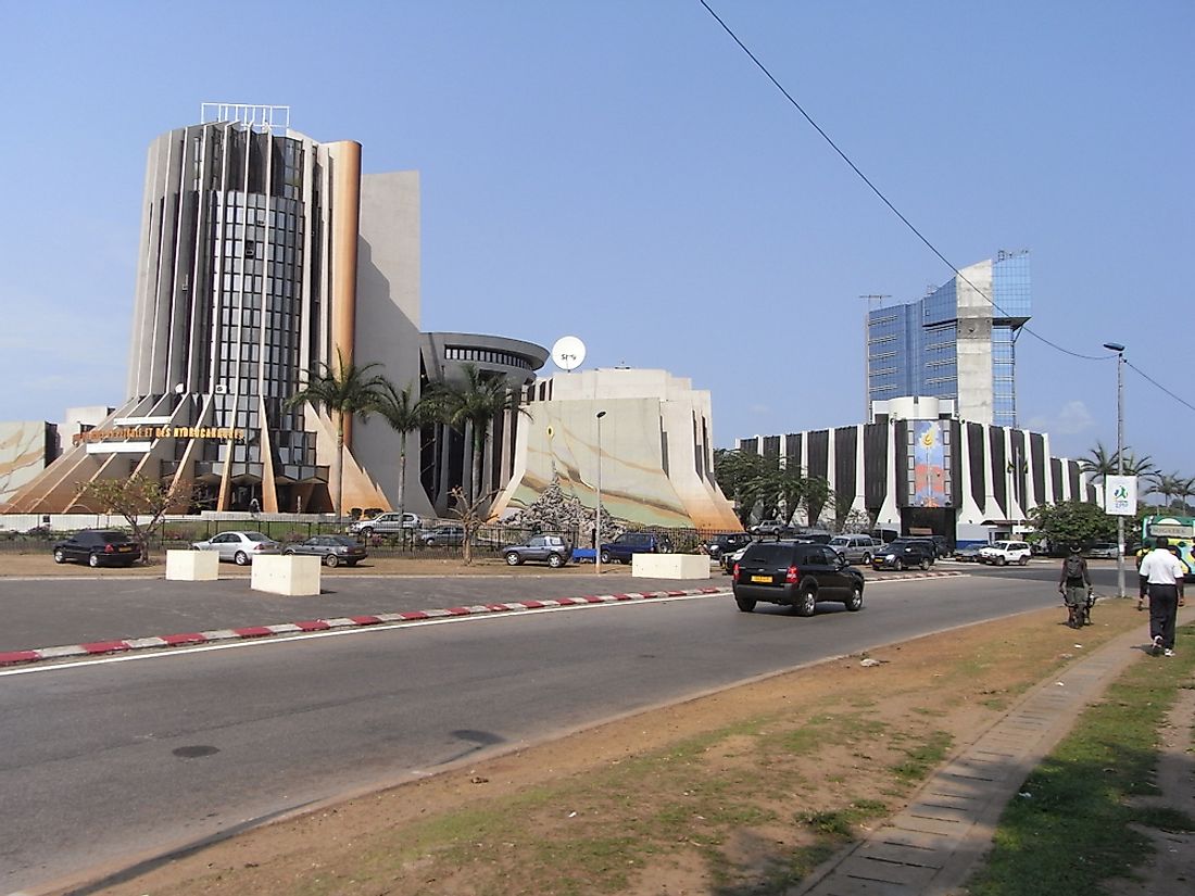 Libreville, the capital city of Gabon. Editorial credit: StreetVJ / Shutterstock.com. 