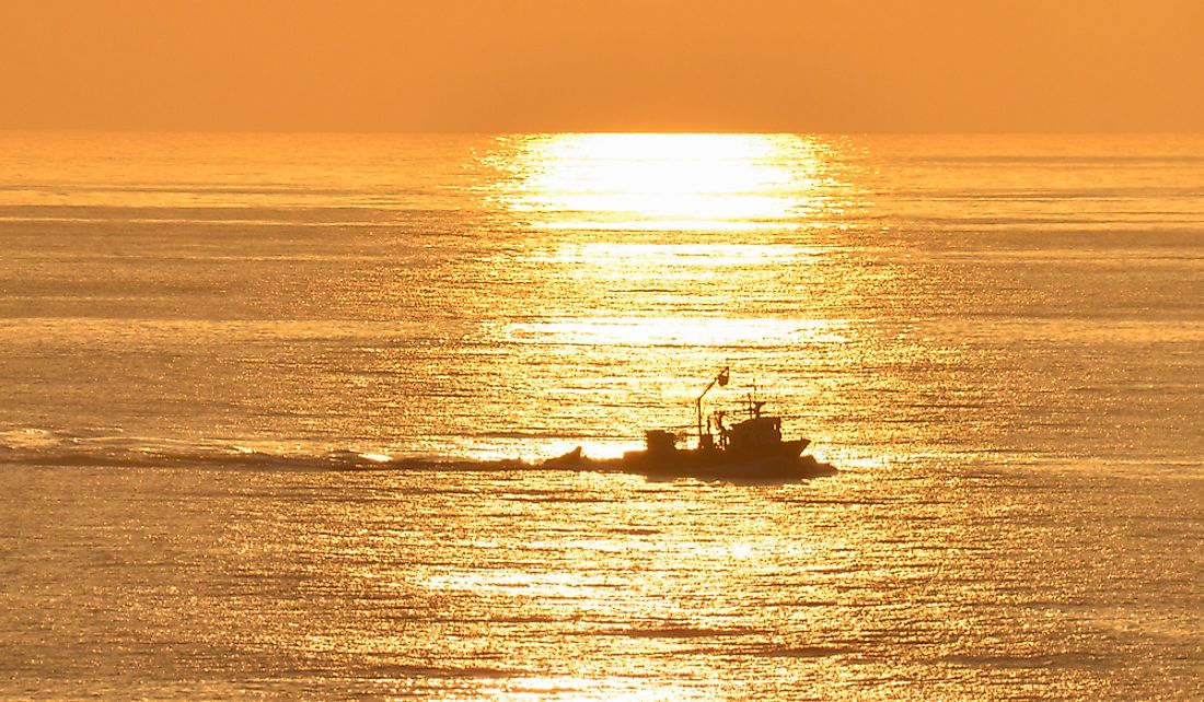 Algeria has an extended Mediterranean coast which supports its fishing industry. Editorial credit: imadldk / Shutterstock.com