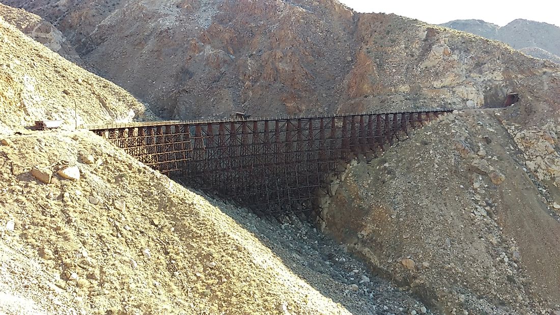 Goat Canyon Trestle was build between 1932 and 1933. 