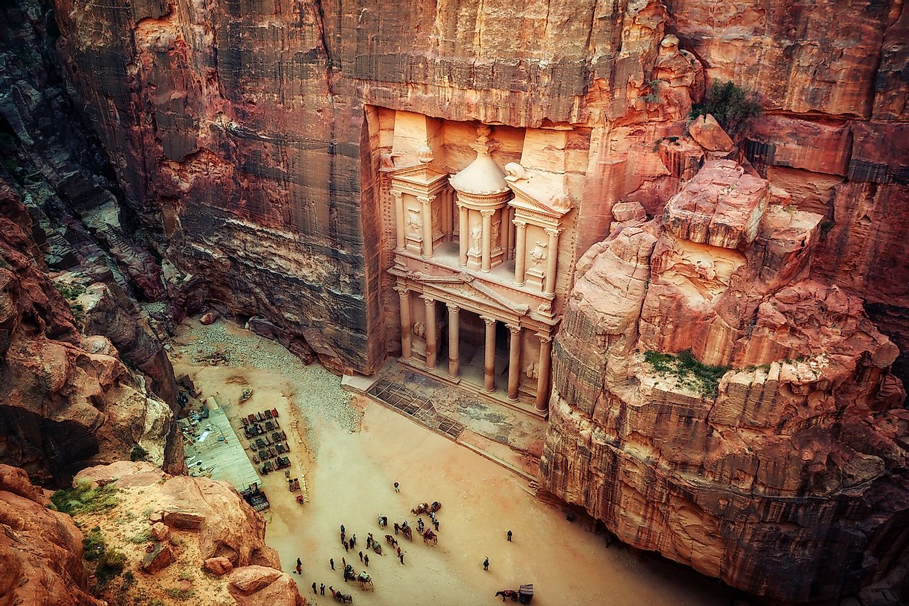 Petra's rediscovered ruins are a major tourist attraction today. Image credit: Lukas Bischoff Photograph/Shutterstock.com