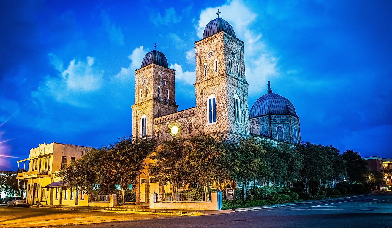Minor Basilica of Immaculate Conception Church in Natchitoches.