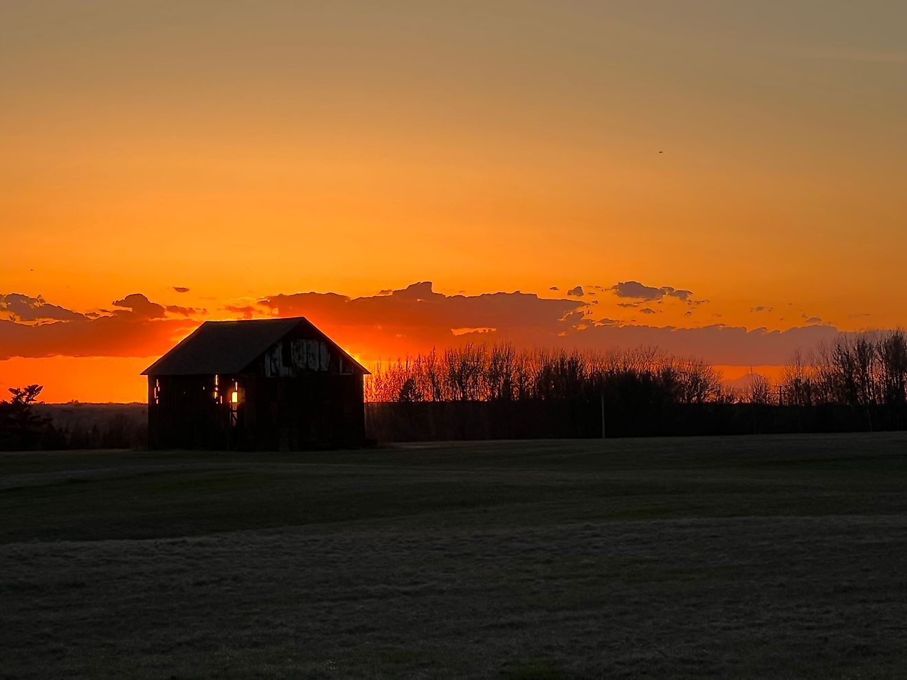 An old barn in Cloquet, Minnesota.