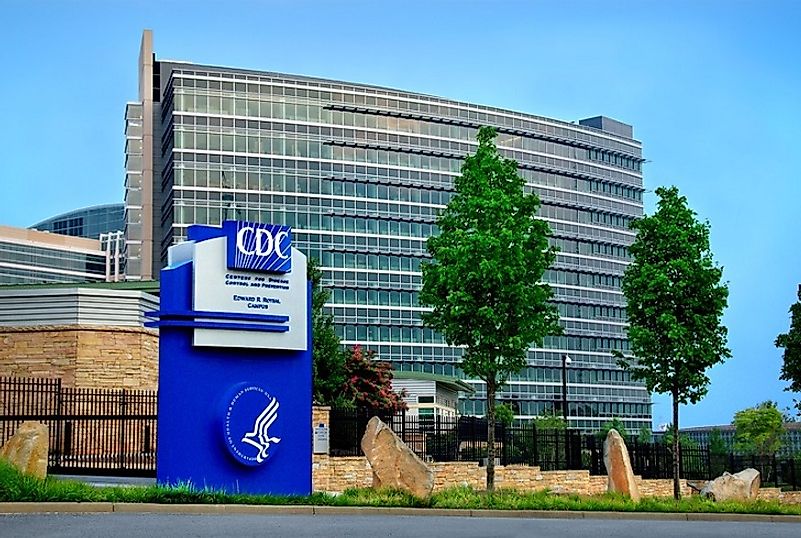 CDC administrative buildings in Atlanta, Georgia, U.S.A.