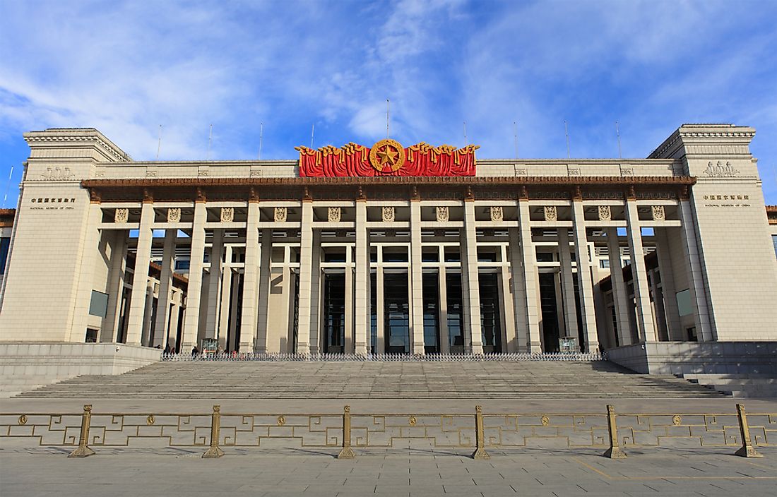 The National Museum of China in Beijing. 