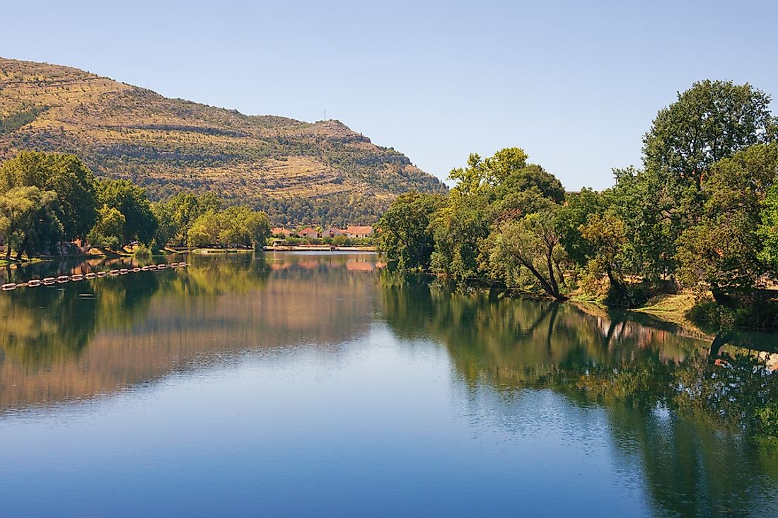 Trebisnjica is the longest sinking river in the world.