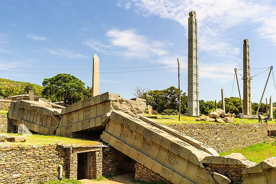 Ruins of the Aksumite Empire in Eritrea.