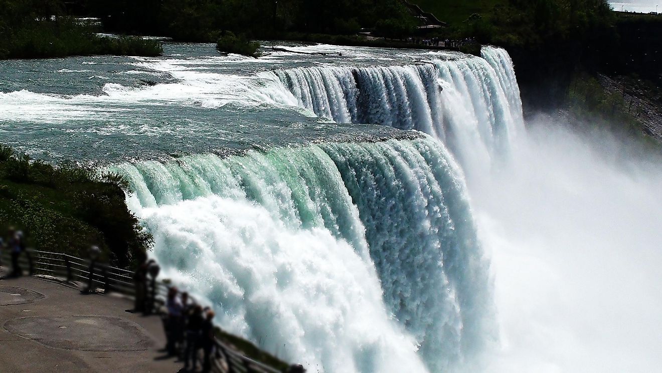New York's Niagara Falls.USA