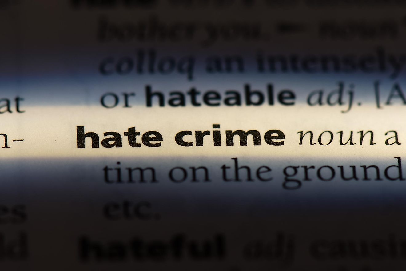 In 1968, the federal hate crimes statute was passed that made it illegal to discriminate or use force on another human being based on their race, nationality, color, or sexual orientation.